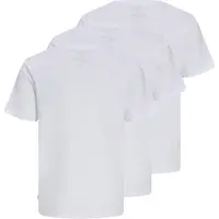 Jack & jones Jjeorganic Basic Tee Ss 3Pk Mp Noos Jnr - White - 128
