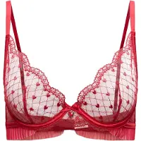 Hunkemoller Rintaliivi 'Cordelie' verenpunainen