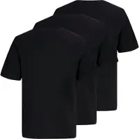 Jack & Jones Jjeorganic Basic Tee Ss 3Pk Mp Noos Jnr - Black - 128