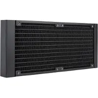 Silverstone IceMyst 240, 240mm AIO-nestejäähdytysratkaisu prosessorille, musta/harmaa