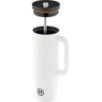 24Bottles Straw Cup - Jäävalkoinen - 800 ml