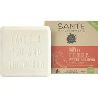 Sante Naturkosmetik Bio-mango ja aloe vera kosteuttava Kiinteä shampoo 60 g