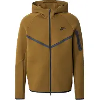 Nike Huppari Tech Fleece FZ Tuulitakki - Vihreä/Musta, koko Large