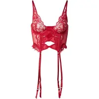 Hunkemoller Korsetti 'Marianna' kirkaanpunainen