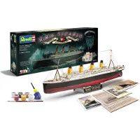 Revell 05715 100 Years Titanic Gift-Set pienoismalli