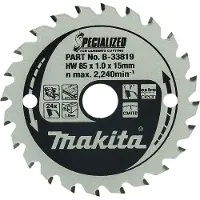 Makita Katkaisulaikka laminaatille B-33819; 85 mm