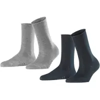 Falke Sukat 'Active Breeze' laivastonsininen / meleerattu harmaa
