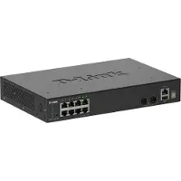 D-Link DGS-1530-10/E - Hallittava kytkin, musta