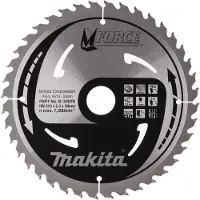 Makita Lame Circulaire - - M-FORCE - 210x30x2,3mm - 40 Hammasta - Puu