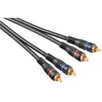 Pro RCA Stereo Cable - Shielded - 5m