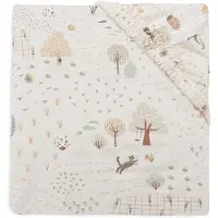 Jollein Muotoonommeltu Aluslakana 60x120, Tiny Park