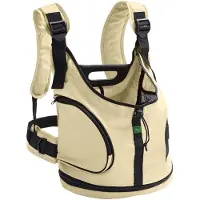 Hunter - Backpack/Carrier Kangaroo Polyester Tan 30x20x30 cm - Koirat - Koiran kuljetushäkit ja -laukut - Koiralaukut ja Reput