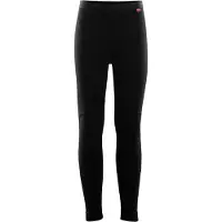 Aclima LightWool Longs Junior Jet Black Kerrasto alaosat 140-146