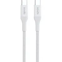 EPICO USB-C -kaapeli, 100 W, 0,3 m, valkoinen