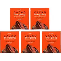 Petitfee , Cacao Energizing Hydrogel Beauty Face Mask, 5 Pack, 1.12 oz (32 g)