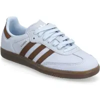 Adidas Originals Matalavartiset tennarit 'SAMBA' vaaleansininen / tummanruskea