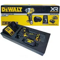 DeWalt Iskumutterinväännin DCF901P1G-QW; 12 V; 1/2''; 1x5,0 Ah akku