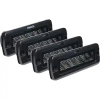 Purelux Työvalo Black Flush-Mount Slim - 20 cm / 30W / Leveä, 2 kpl
