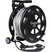 AGGE LED-nauha / Työvalo 230V - 1500 lm/m, 50 m - Kela, Nauha virtajohdolla
