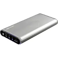 RealPower Powerbank PB20800 mAh Alu, silber (116315)
