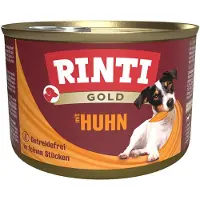 Rinti | Gold | Märkäruoka koirille - 185 g purkki - Kana 185 g