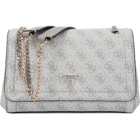 GUESS Olkalaukku 'Noelle II' taupe / offwhite