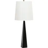 Elstead Lighting Pöytävalaisin Ascent, Musta, Olohuone/ruokailutila, Metalli