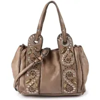 Campomaggi Dafne Mini bag olkalaukku Nahka 17 cm Beige