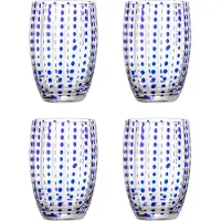 Bloomingville Brinley juomalasi 4-pack Sininen
