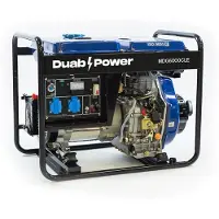 DUAB-Power MDG6000CLE aggregaatti, 1-vaiheinen, diesel, kaukokäynnistys