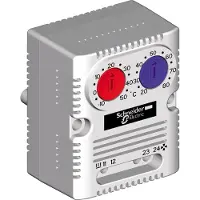 Schneider Electric Kytkinkaappitermostaatti NSYCCOTHD 250 V 1 x rajakosketin, 1 x katkaisukosketin (L x S x K) 44 x 56 x 68 mm 1 kpl 1 kpl