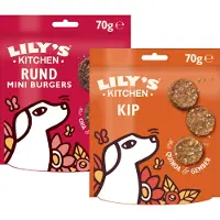 Lily's Kitchen 3x70g Dog Mini Burger koiranherkku