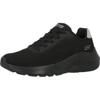 SKECHERS Matalavartiset tennarit 'BOBS SQUAD WAVES-CURRENT LOOK' roseekulta / musta