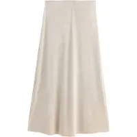 Lindex Maxi Nederdel I Velour - Beige - S