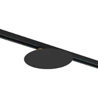 QAZQA Moderni musta kattovalaisin 1-vaiheiselle kiskojärjestelmälle 2-lamppuinen - Iconic Pulley