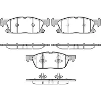 REMSA Jarrupalat Etu, 1657.02 - Ford - Kuga, Galaxy