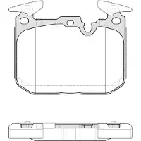 REMSA Jarrupalat Etu, 1491.10 - BMW - 3-SERIE-serie f34, F36, 4-serie, F87, M4, M3 f80, F30, F32
