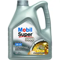 Mobil Super 3000 Formula RN 5W-30 Moottoriöljy Kanisteri 4 l - Renault - Toyota - Kia - Hyundai - Nissan - Mitsubishi - Subaru - Honda