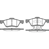 REMSA Jarrupalat Etu, 1124.00 - Ford - Maverick, Escape. Mazda - Tribute. Saab - 9-7x