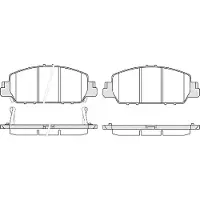 REMSA Jarrupalat Etu, 1548.02 - Honda - Hr-v, Hrv