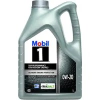 Mobil Moottoriöljy 0W-20 5 l