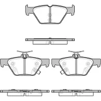 REMSA Jarrupalat Taka, 1638.02 - Subaru - Outback, Forester, Xv, Impreza, Levorg
