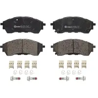 Brembo Jarrupalat Etu, P 24 225 - Ford - Ranger