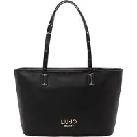 Liu Jo for woman. AA6071-E1012 Shopper bag black (OSFA), Casual, Polyurethane