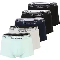 Calvin Klein Lv00nb4412 Trunk Low Rise Boxerit 5 Yksiköt