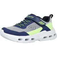 SKECHERS Tennarit 'Glide-Step Aero' laivastonsininen / harmaa / neonvihreä / valkoinen