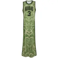 Adidas Farm Prm Dress - Green - XS