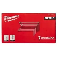 Milwaukee Kuusiokoloavain 4932492674; HEX; 8-19 mm; 7 kpl.