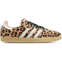Adidas Originals Matalavartiset tennarit 'SAMBA' beige / mokka / musta / valkoinen