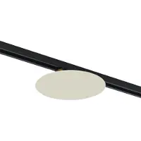 QAZQA Moderni beige kattovalaisin kiskojärjestelmään 1-vaihe 2-lamppuinen - Iconic Pulley